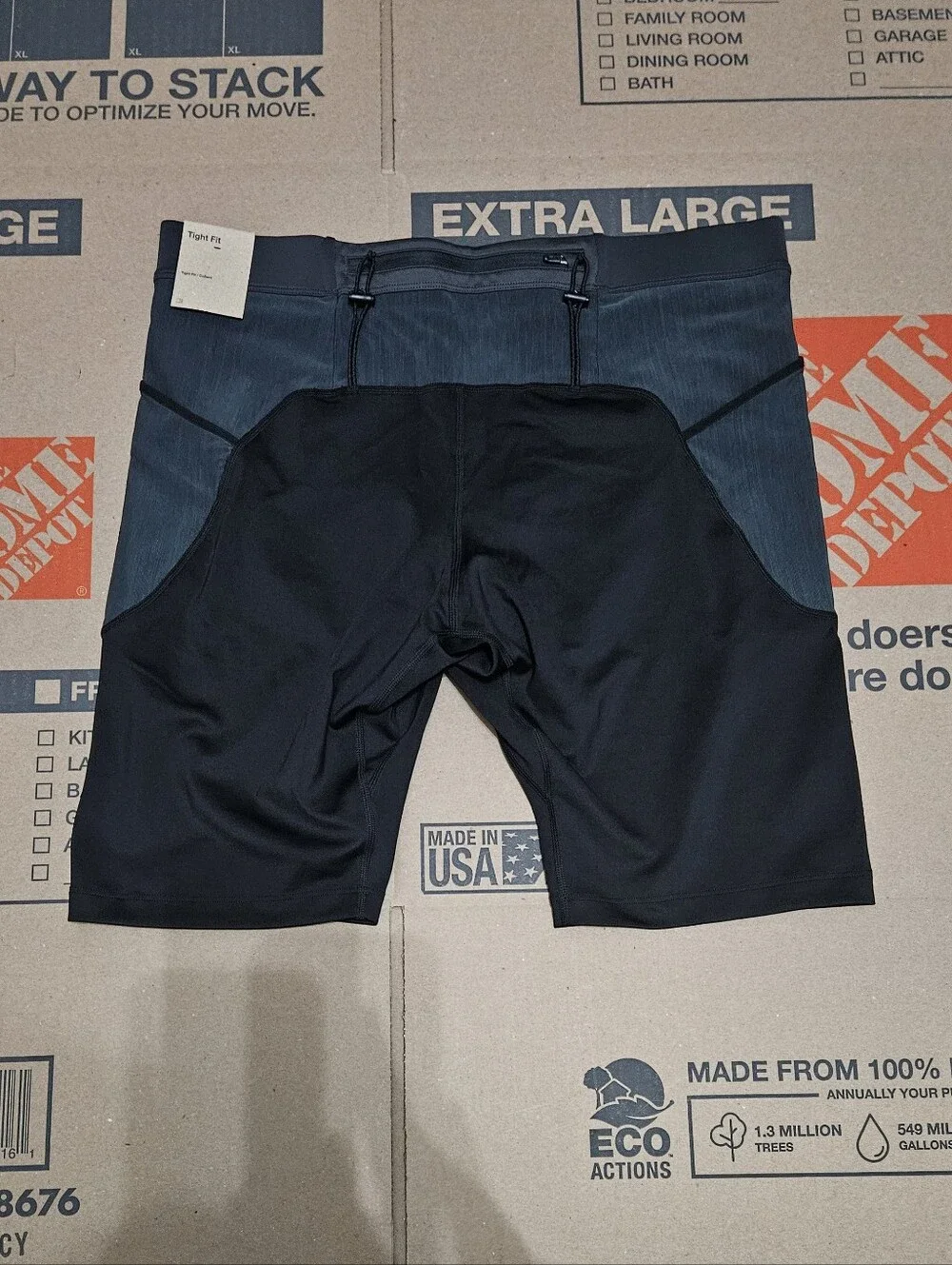 Nike Lava Loop Running Black Grey Shorts